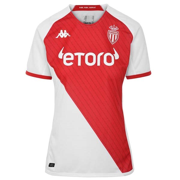 Camiseta AS Monaco 1ª Mujer 2022/23